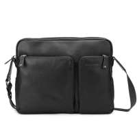 戈尔本风尚雅士系列牛皮公文包GBD1130E(黑)