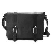 戈尔本时尚先生系列牛皮公文包GBD1163C(黑)