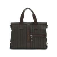 戈尔本尊贵男士系列PU/牛皮公文包GBA11S17A(咖啡)