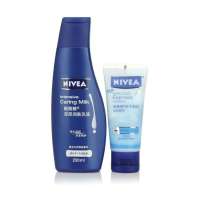 妮维雅深层润肤乳液200ml送护手凝露