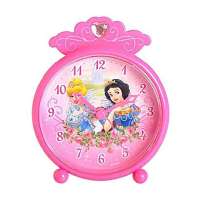 迪士尼闹钟DF0134A皇冠玫红公主