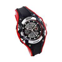 迪士尼手表sp-80007-2运动防水多功能LED夜光表