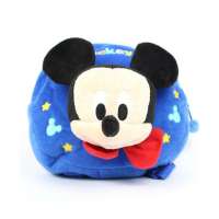 迪士尼男童绒毛儿童背包CC-M1002蓝色米奇
