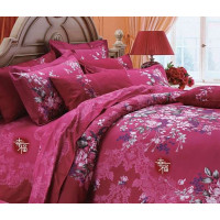 红富士-幸福床品 HP-DM2001中国风婚庆六件套 浓情蜜意