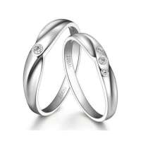 爱迪尔三世久久_PT950钻石对戒男19女12号