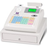 爱宝(Aibao) M-3000U 电子收款机 (白色) 适合便利店、服装、快餐等行业使用
