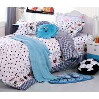 凯诗风尚欢乐童年全棉印花儿童床品三件套