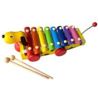 智乐美小狗敲琴拉线学习车