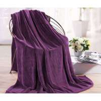 博洋家纺夏威夷素色阳光毯(紫)150*200cm