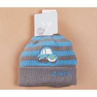 JHC婴儿帽K10377(贝贝蓝)均码