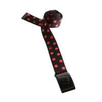 佐丹奴BSX男装MINICHE圆点帆布腰带041310050010399(黑色/红色)