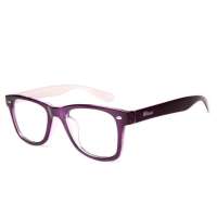杜拉拉风情夏威夷防辐射眼镜亮紫全框DP8012C8