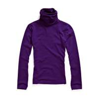 佐丹奴女装多彩收褶高领打底衫013205060017700(深紫色/加小码)