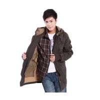 GOODFUTURE TWO IN ONE中长款棉衣军绿色54GF-M001-002-54XXL