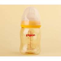 贝亲-宽口径PPSU奶瓶160ml(黄色)AA77