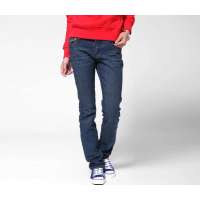 唐狮 女弹力修身小脚牛仔裤11042208300161926中牛仔蓝(26)