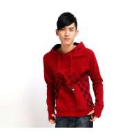 唐狮 男连帽卫衣(配织唛)11041103200341504洋红(M)