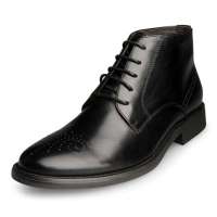 CEEN策恩 维京人-马丁男士靴子英伦风时尚潮流男款皮鞋X0069(黑色/41)