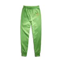 佐丹奴童装男装小牛头印花橡筋运动裤031105820017810(绿色/100)