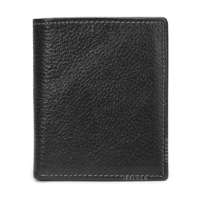 爵洛无界爵迹系列牛皮竖款钱包JLP11S19B(黑)