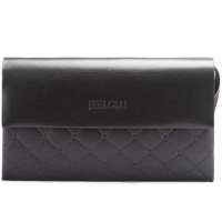 爵洛指挥官系列牛皮配料手包JLP11S02A(褐)