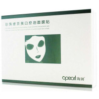 海润珍珠绿茶美白控油面膜贴(6/盒)