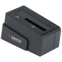 奥睿科(ORICO)6618sus 2.5/3.5寸通用串口硬盘座(黑)