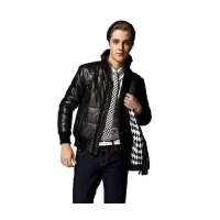 OLOMO欧莱诺优雅轻便男士保暖棉衣黑色(男S)111757019046