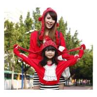 甜蜜蜜母女蝙蝠袖套裙TA0097C1童装[130]