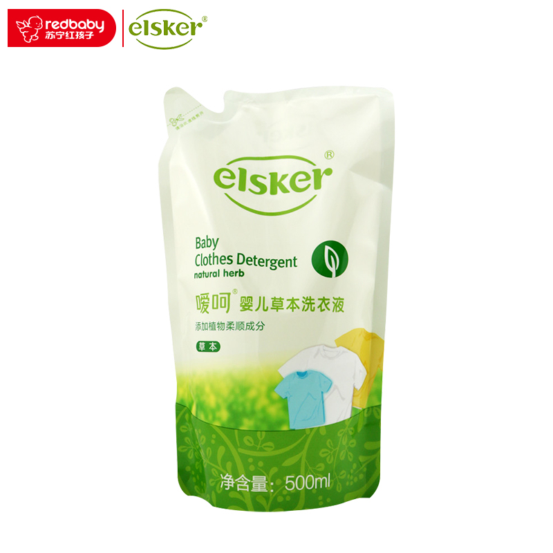 嗳呵婴儿草本洗衣液500ml