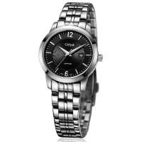 格雅GEYA情侣款手表黑盘女表GO6176LWK