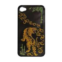 橄榄高莳绘iphone4护套虎啸山林MJMKE2