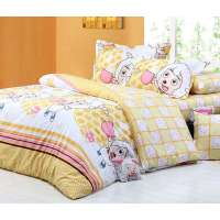 博洋宝贝印花床单三件套-夏日么么茶1.2米床