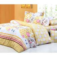 博洋宝贝印花床单四件套-夏日么么茶1.5米床
