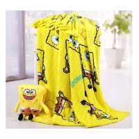 博洋宝贝印花珊瑚绒毯-微笑140*190cm