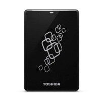 东芝(TOSHIBA) V6恺乐系列 1TB 2.5英寸 USB3.0 移动硬盘(摇滚黑)