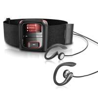 飞利浦mp3 SA3RGA04RS/93 4GB 运动装 红色