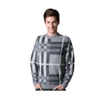 POLO VILLAE男士中灰色圆领休闲羊毛衫PFCPDAPCW57054(46)