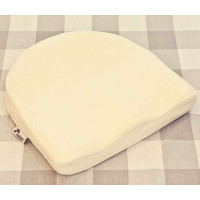 爱梦思波纹坐垫41*39*7cm米色