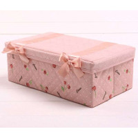 嘉居伴侣粉黛佳人丝韵收纳箱大号