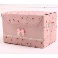 嘉居伴侣粉黛佳人雅韵有盖收纳箱