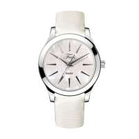 Feels贝母盘绢面皮带女表F1046LW