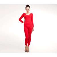 浪莎女士超薄无缝美体内衣QQ8801大红(160-170)