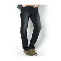 Leamain隶玛 致简主义男款涂层磨白猫须弹力牛仔裤LM1122-E16261(175/84)