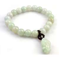 传神翡翠巧致招财貔貅手链