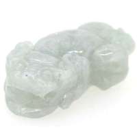 传神天然翡翠招财貔貅吊坠