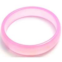 传神天然玛瑙时尚手镯粉色