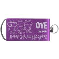 OYE优盘 F5 4G紫色
