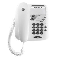 摩托罗拉(MOTOROLA)CT1C有绳电话(白色)