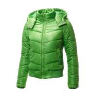 佐丹奴女装炫彩连帽保暖棉衣外套013715410015103(苹果绿色/大码)